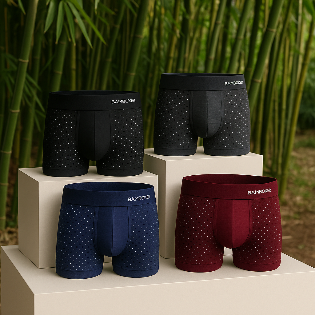 PACK de 5 Bamboxer™ – Le boxer en fibre de bambou