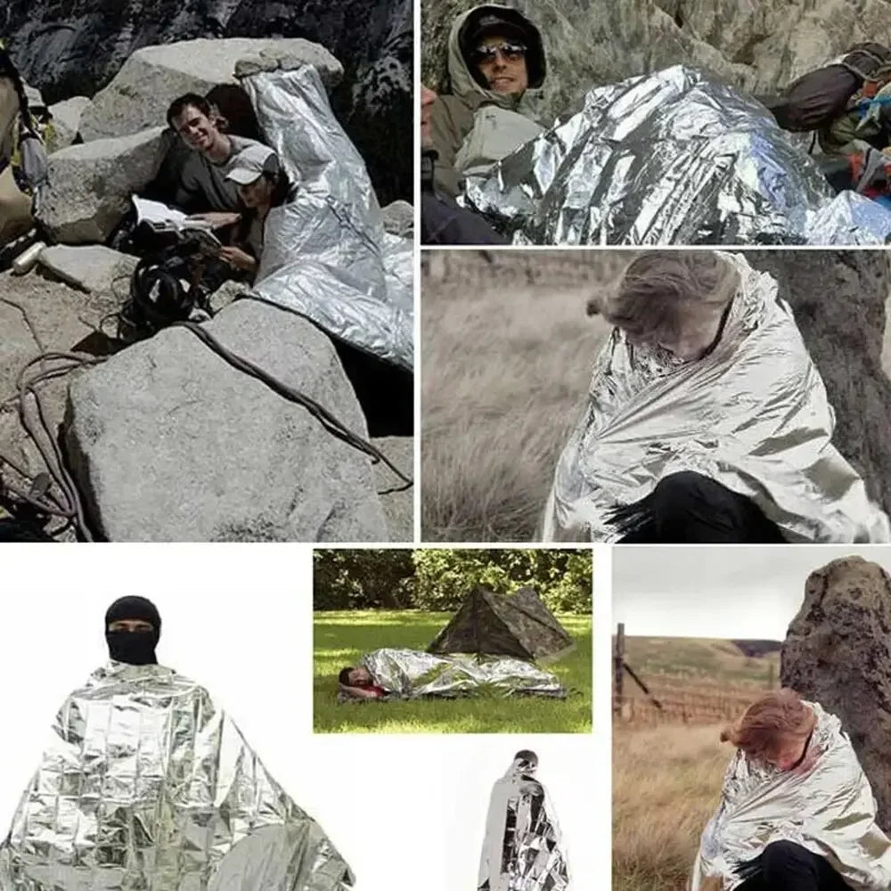 Couverture de survie isothermique d’urgence – Film PET