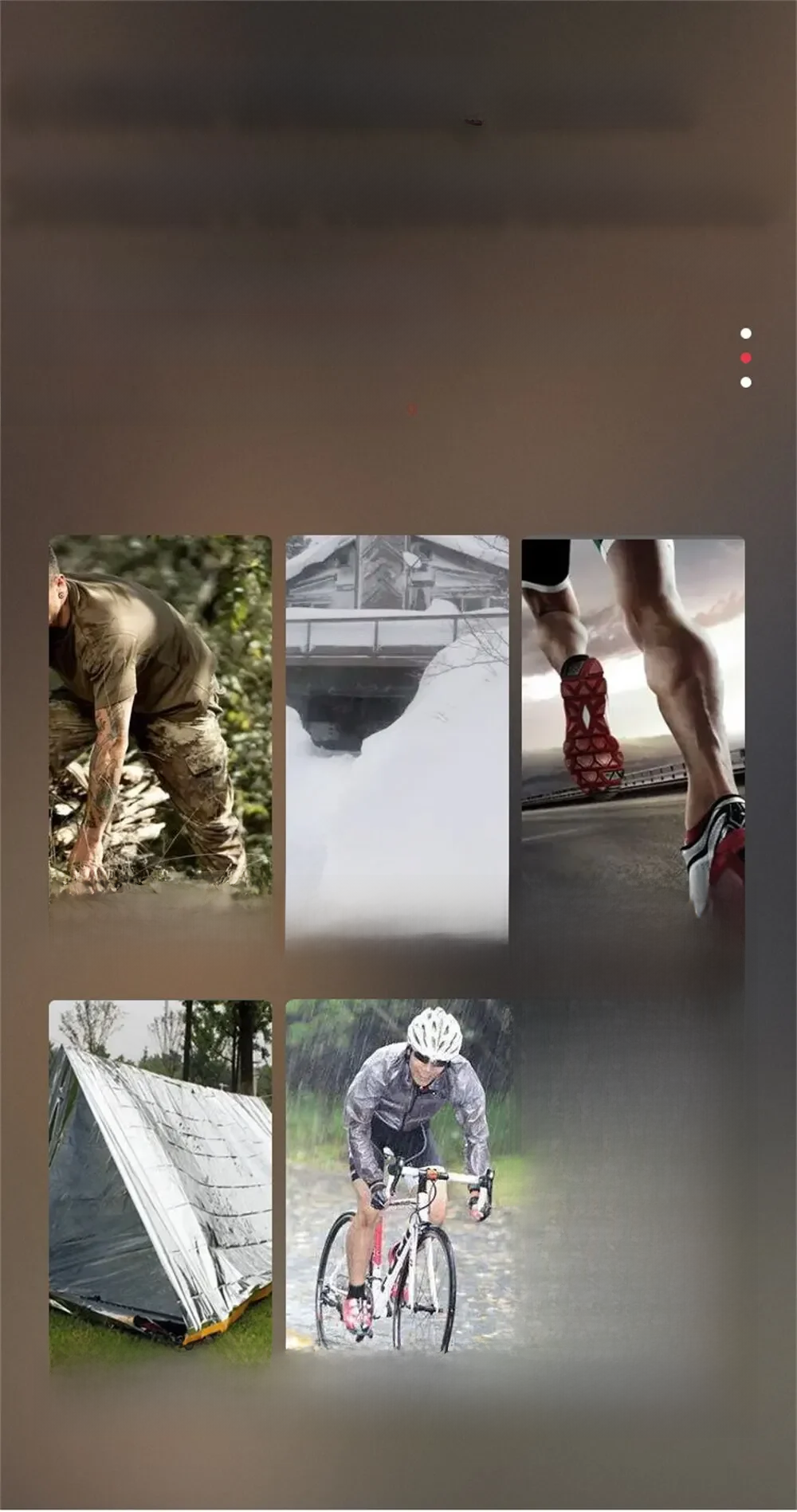 Couverture de survie isothermique d’urgence – Film PET